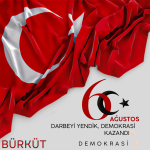 Kırmızı Beyaz Modern 15 Temmuz Demokrasi ve Milli Birlik Günü Instagram Gönderisi.png